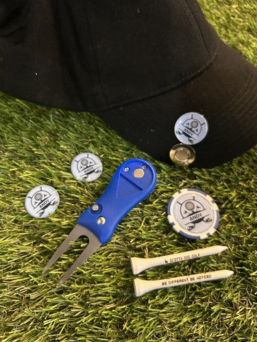 Personalised Golf Combo Set. Any Name - Colours - 24 Hour Turnaround
