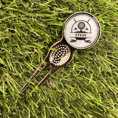 PERSONALISE YOUR MARKER WITH NAME / NICKNAME BALL MARKER AND PITCH REP