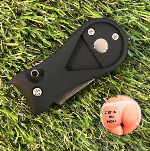 Get In The Hole Sexy GOLF BALL MARKER And Switch PITCH REPAIR TOOL
