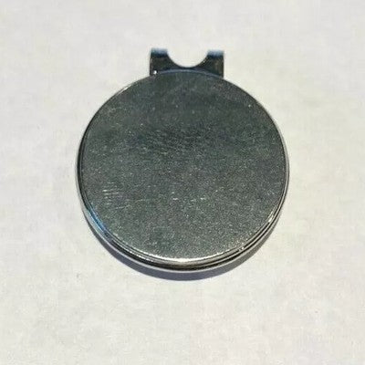 2 X Super Strong Magnetic Golf Hat Clips With Steel Marker