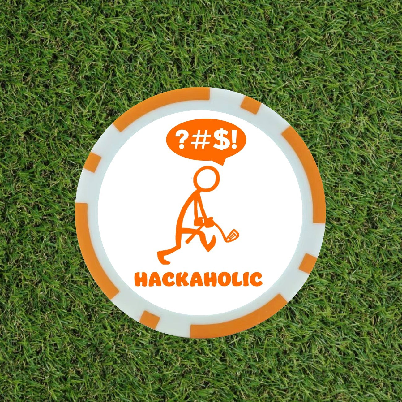 Hackaholic Poker Chip