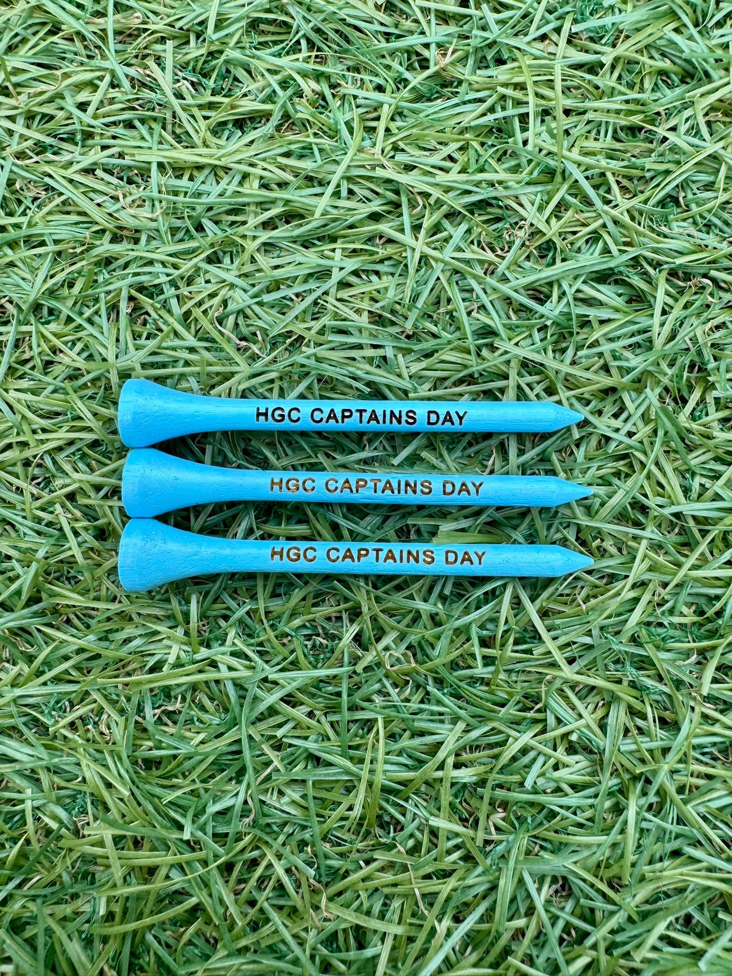 Engraved 70mm Bamboo Golf Tees