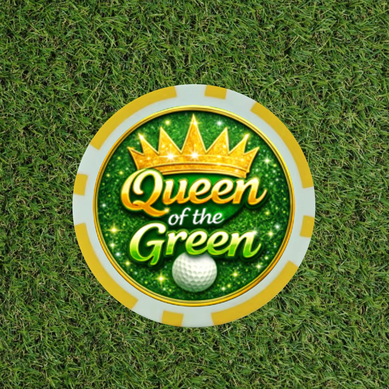 Queen of the Poker Chip (Colour Choice available)
