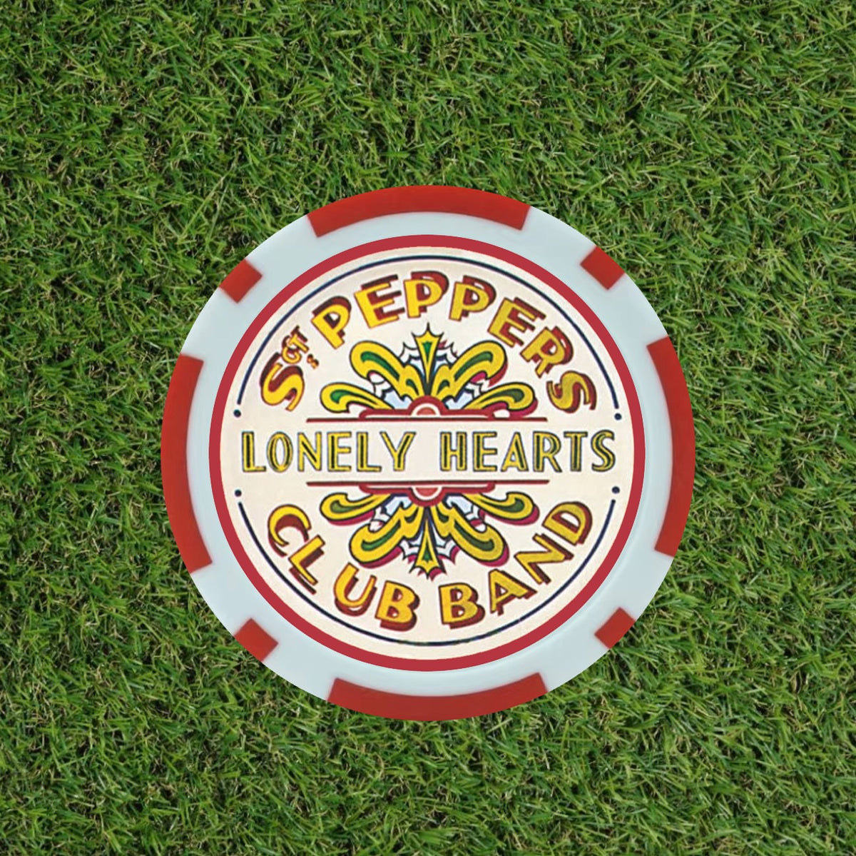 Sgt Pepper's Lonely Heart Club Band Poker Chip