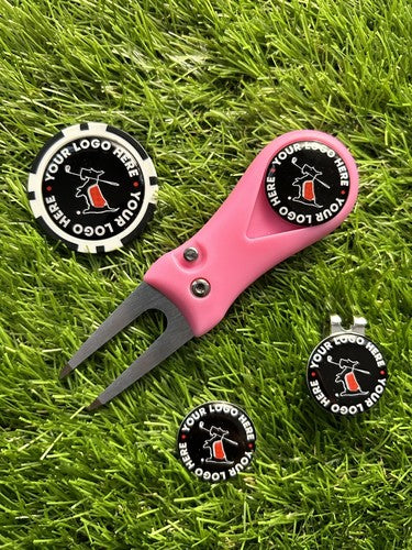 Personalised Golf Combo Set. Any logo / picture / club / name