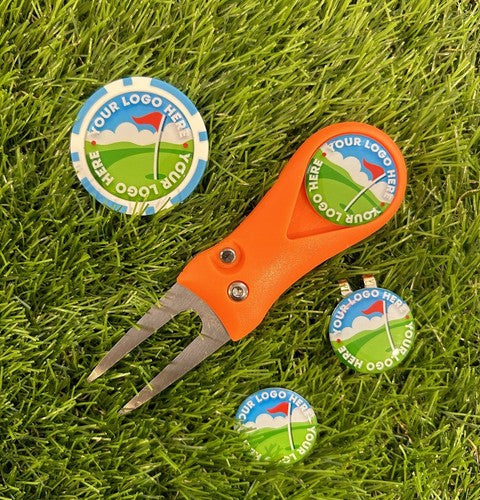 Personalised Golf Combo Set. Any logo / picture / club / name