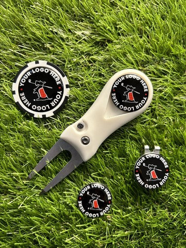 Personalised Golf Combo Set. Any logo / picture / club / name