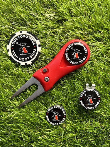 Personalised Golf Combo Set. Any logo / picture / club / name