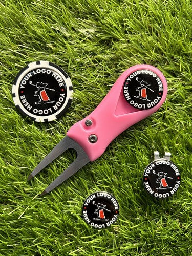 Personalised Golf Combo Set. Any logo / picture / club / name