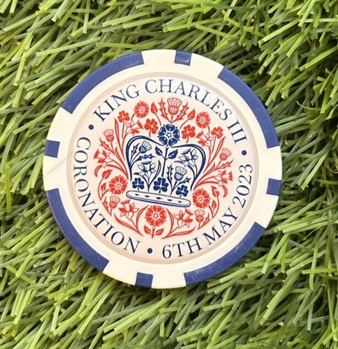 Coronation Poker Chip