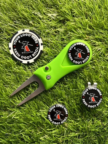 Personalised Golf Combo Set. Any logo / picture / club / name