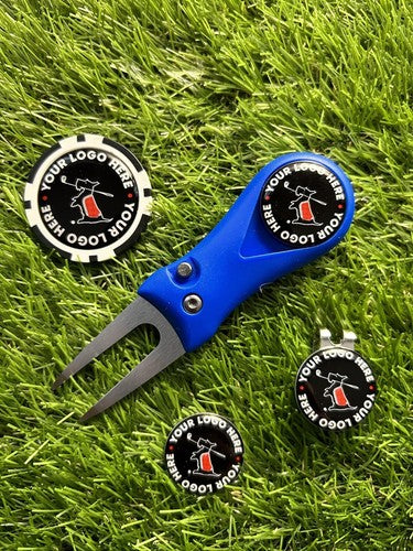 Personalised Golf Combo Set. Any logo / picture / club / name