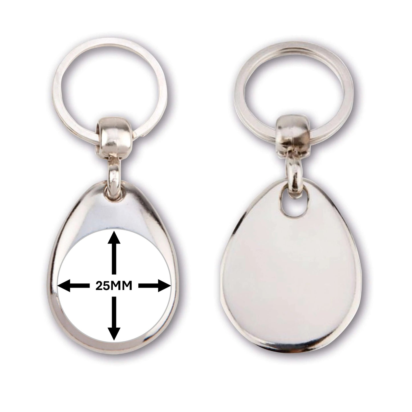 Personlaised Iconic Geordie Design Key Ring