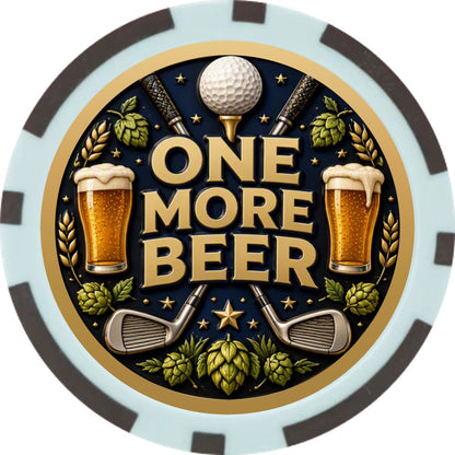 19th Hole Decision Maker Poker Chip | Funny Golf Society Gift | Scotty Dog Golf