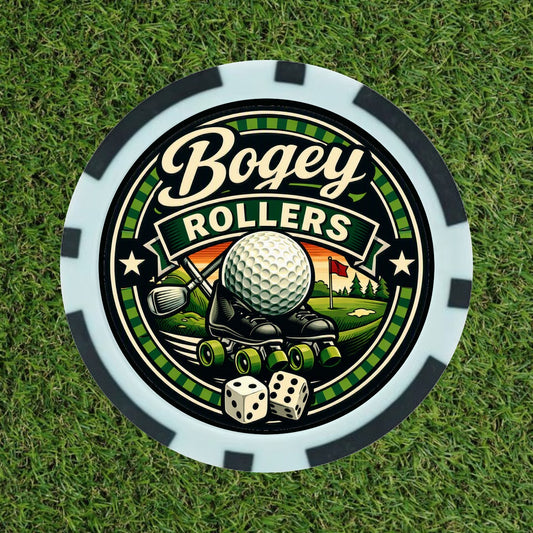 The Bogey Rollers Poker Chip