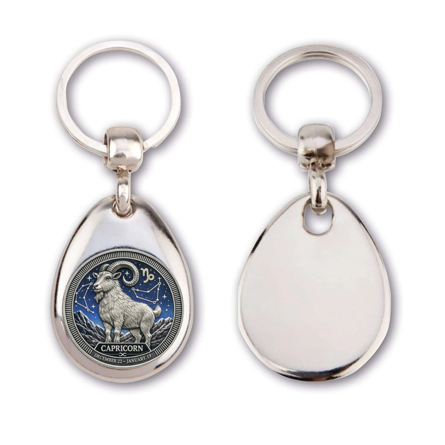 Signs of the Zodiac Key Ring