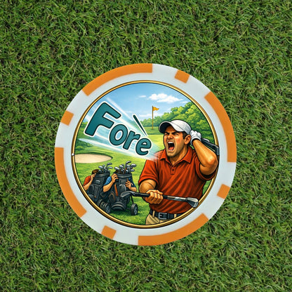 The Pick 'n Mix Vegas Poker Chip golf set - the 1st of its kind. Pick the chips you want
