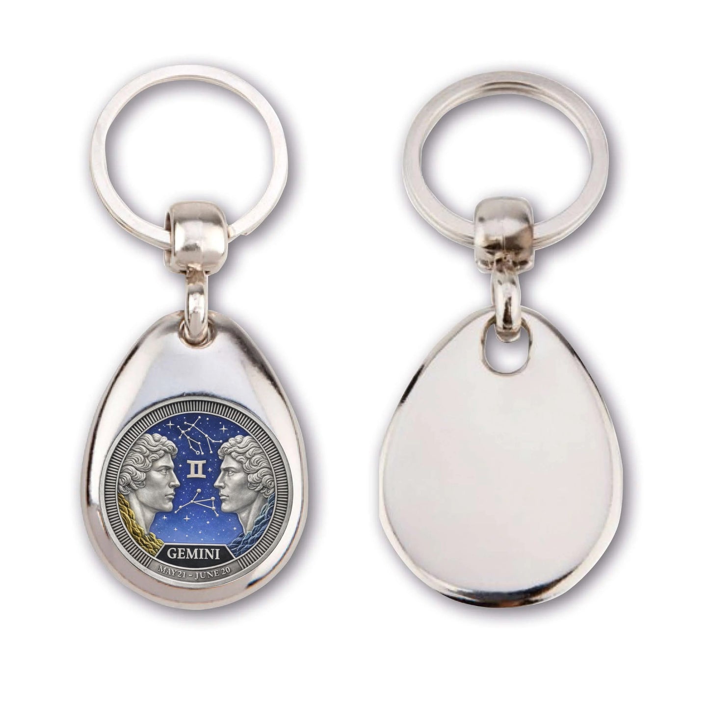Signs of the Zodiac Key Ring