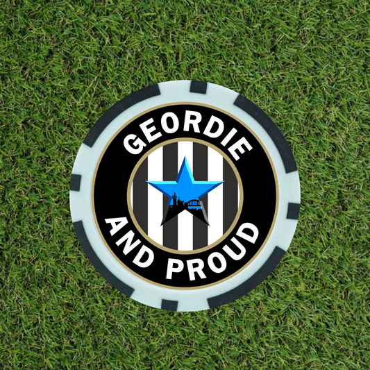 Geordie and Proud Poker Chip