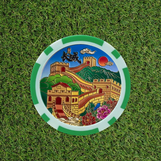 Great Wall of China Poker Chip