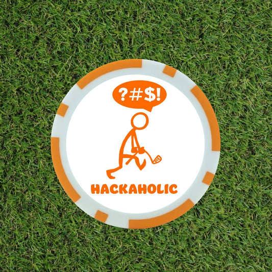 Hackaholic Poker Chip