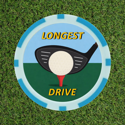 Golf Course Winning Poker Chips