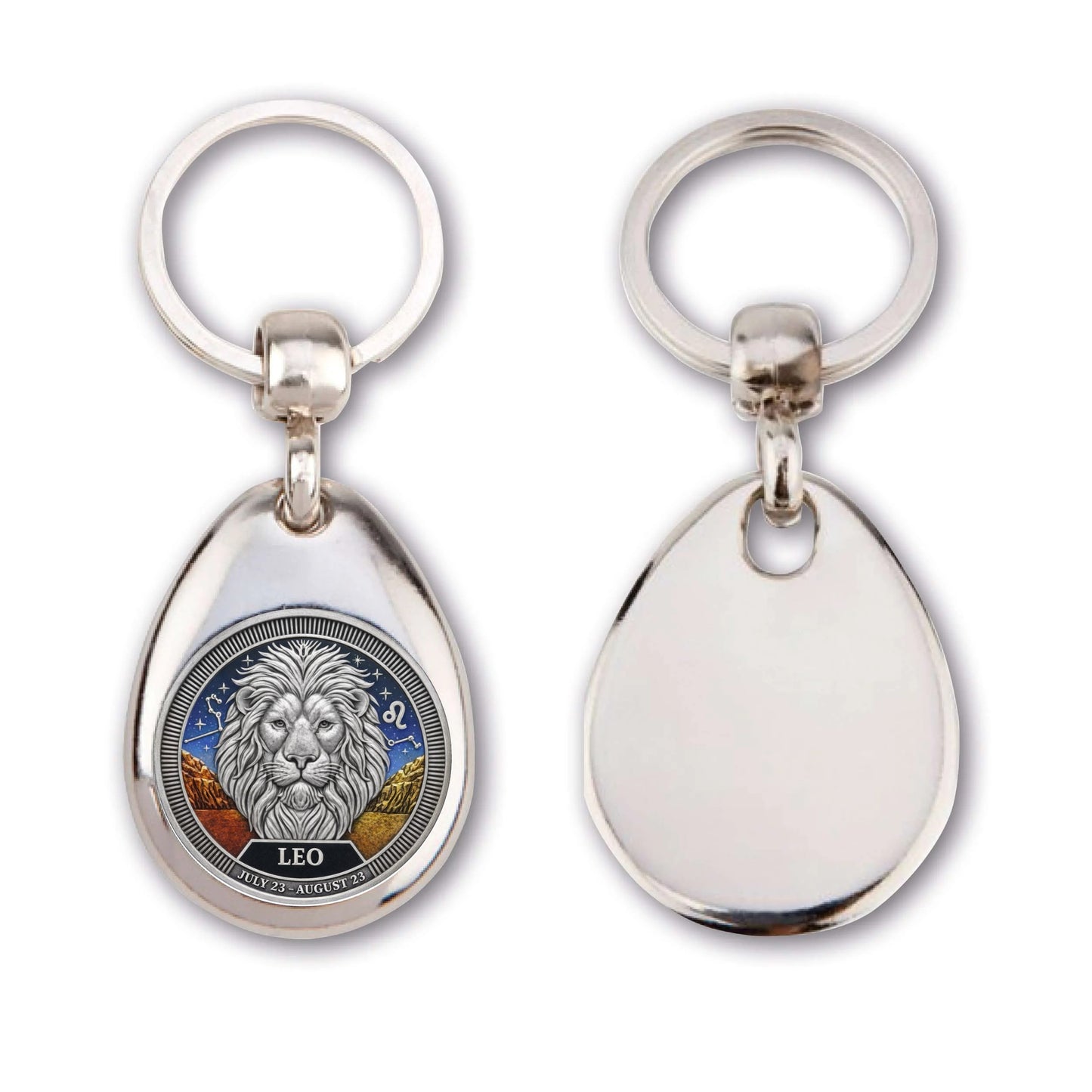 Signs of the Zodiac Key Ring