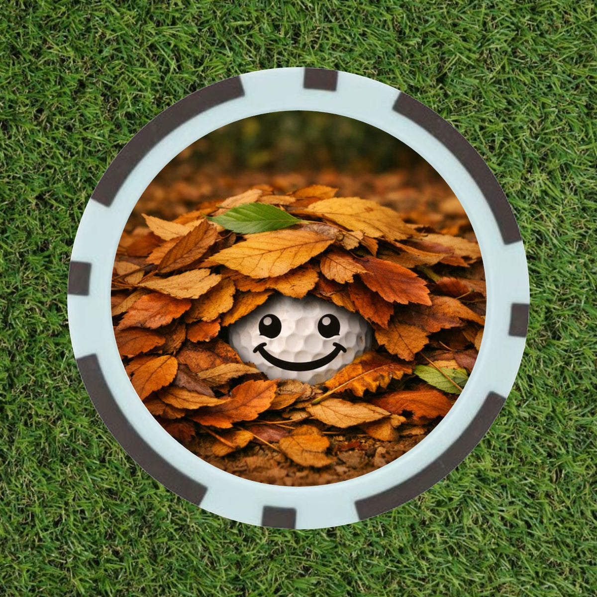 Custom Golf Poker Chips (3-Putt, Lost Ball, Out of Bounds, Tree Hit, Water Hazard)