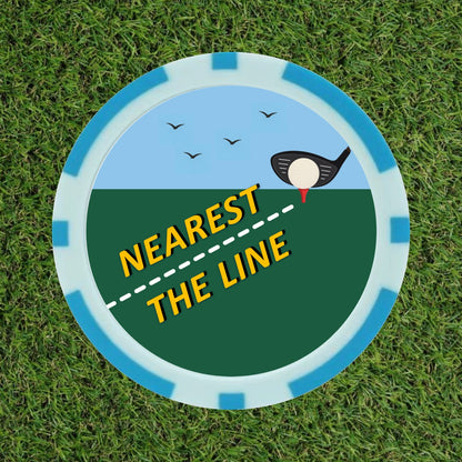 Golf Course Winning Poker Chips