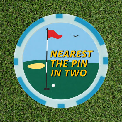 Golf Course Winning Poker Chips
