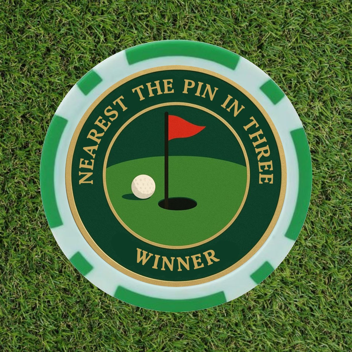 Golf Course Winner Poker Chips (Pick n Mix)