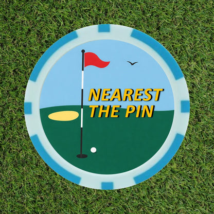 Golf Course Winning Poker Chips