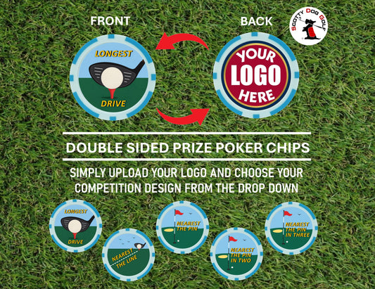 Golf Course Winning Poker Chips