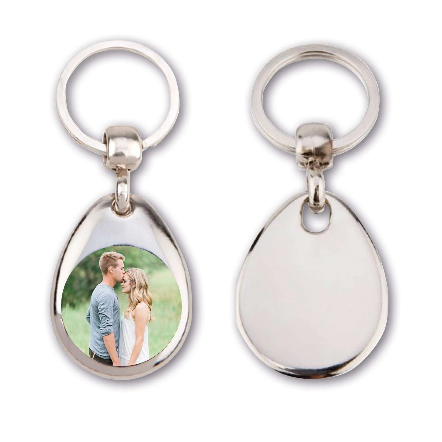 Capture the Moment: Custom Personalised Photo Keyring