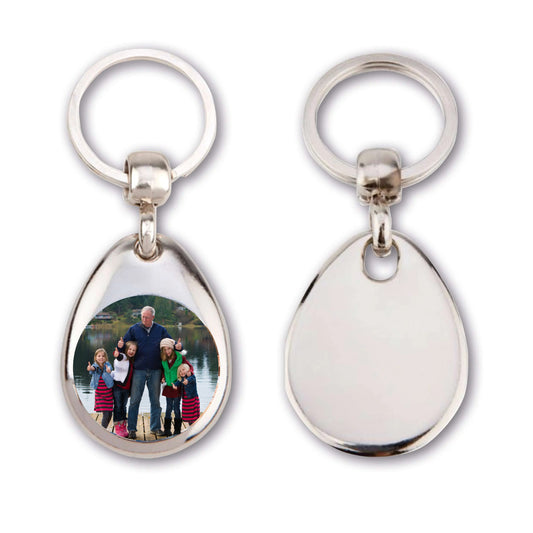 Capture the Moment: Custom Personalised Photo Keyring
