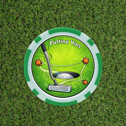 The Pick 'n Mix Vegas Poker Chip golf set - the 1st of its kind. Pick the chips you want