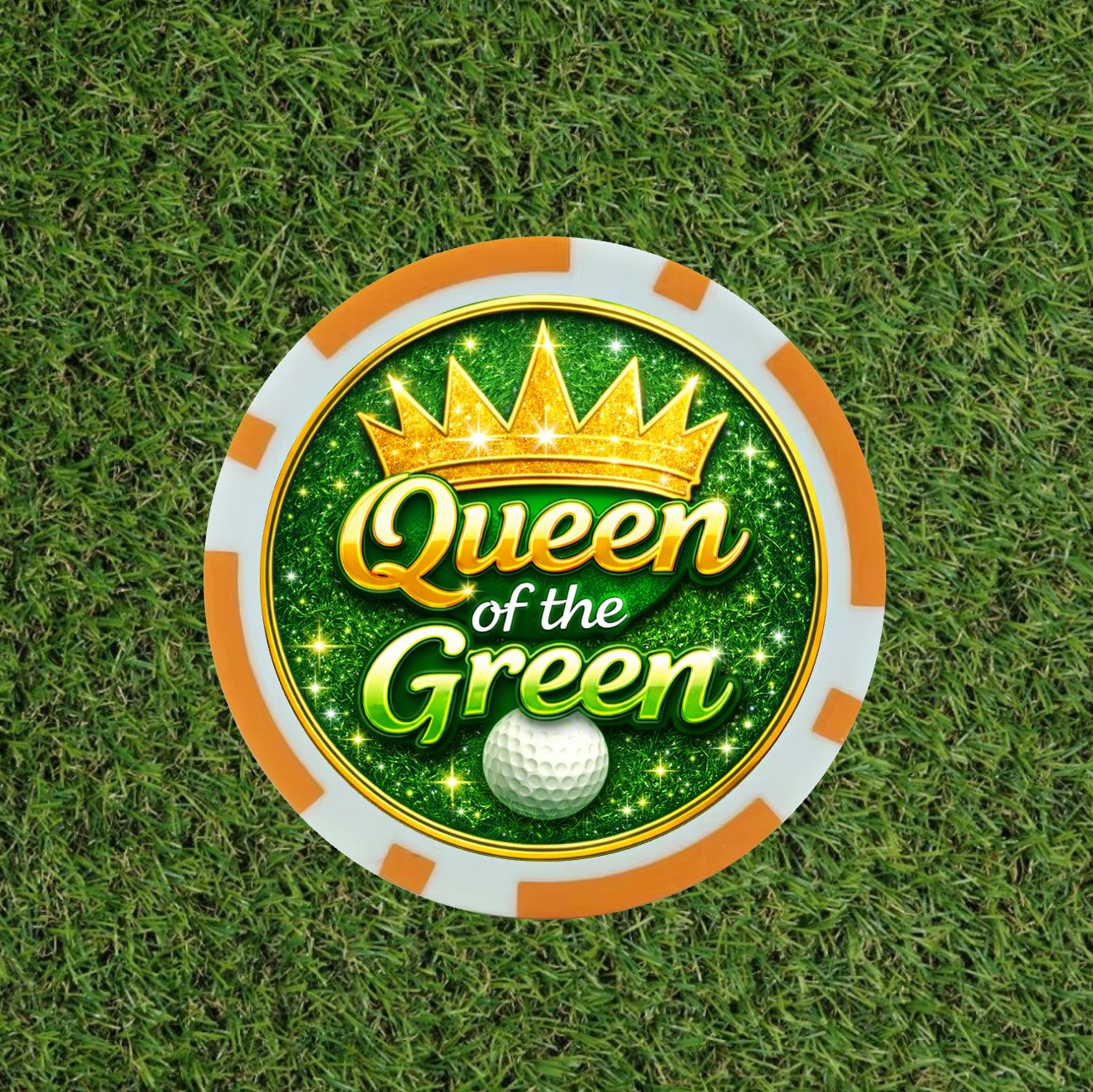 Queen of the Poker Chip (Colour Choice available)