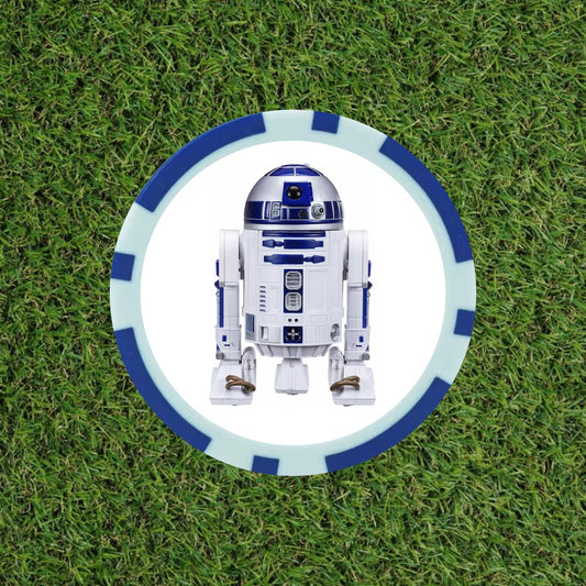Star Wars - R2D2 - Golf Poker Chip - Funny