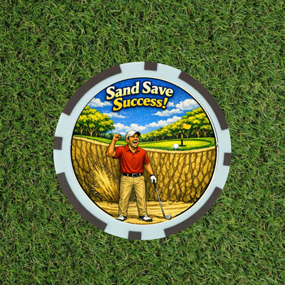 The Pick 'n Mix Vegas Poker Chip golf set - the 1st of its kind. Pick the chips you want