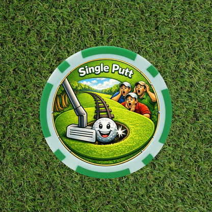 The Pick 'n Mix Vegas Poker Chip golf set - the 1st of its kind. Pick the chips you want
