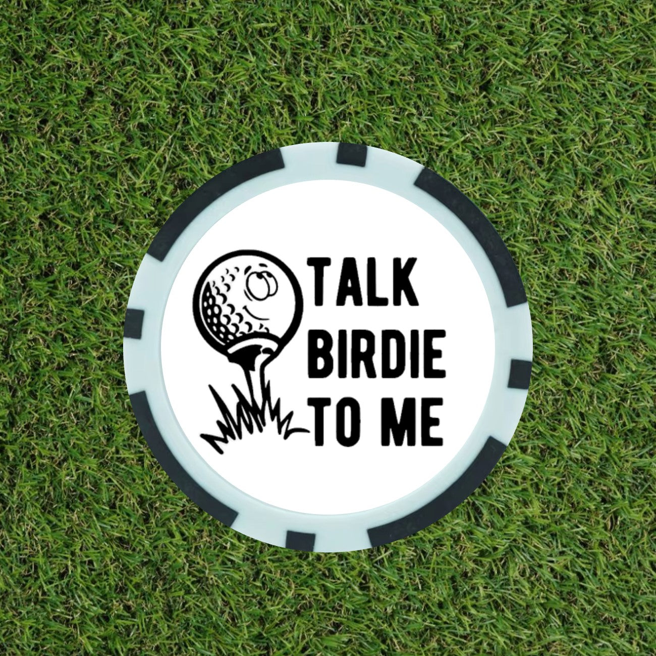 Talk birdie To Me   - Golf Poker Chip - Funny - UK Seller