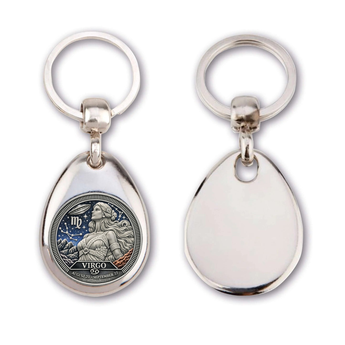 Signs of the Zodiac Key Ring