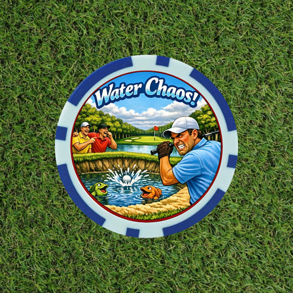 The Pick 'n Mix Vegas Poker Chip golf set - the 1st of its kind. Pick the chips you want