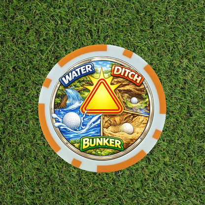 The Pick 'n Mix Vegas Poker Chip golf set - the 1st of its kind. Pick the chips you want