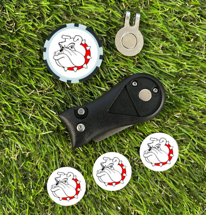 The British Bulldog "Fairway Ferocity" Complete Golf Repair & Marker Bundle