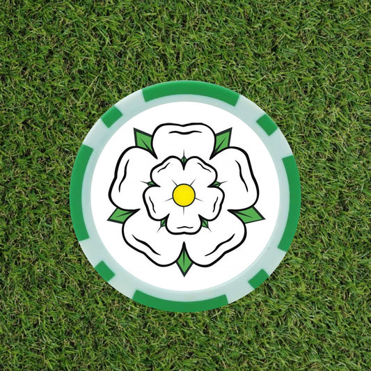 Yorkshire Rose Poker Chip