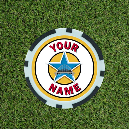 Personalised Newcastle Fan Poker Chip