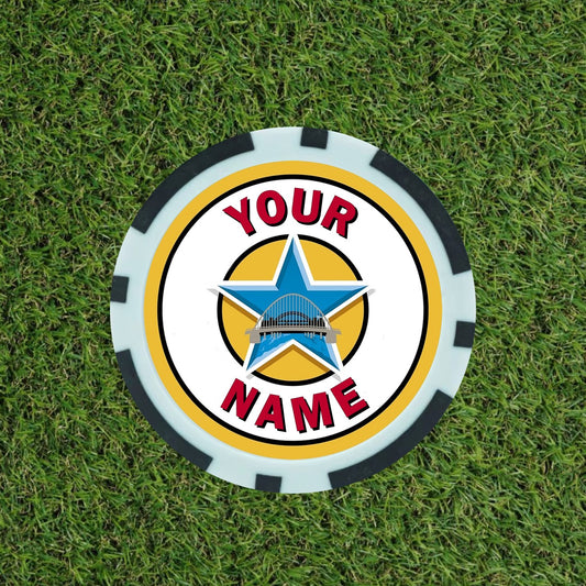 Personalised Newcastle Fan Poker Chip