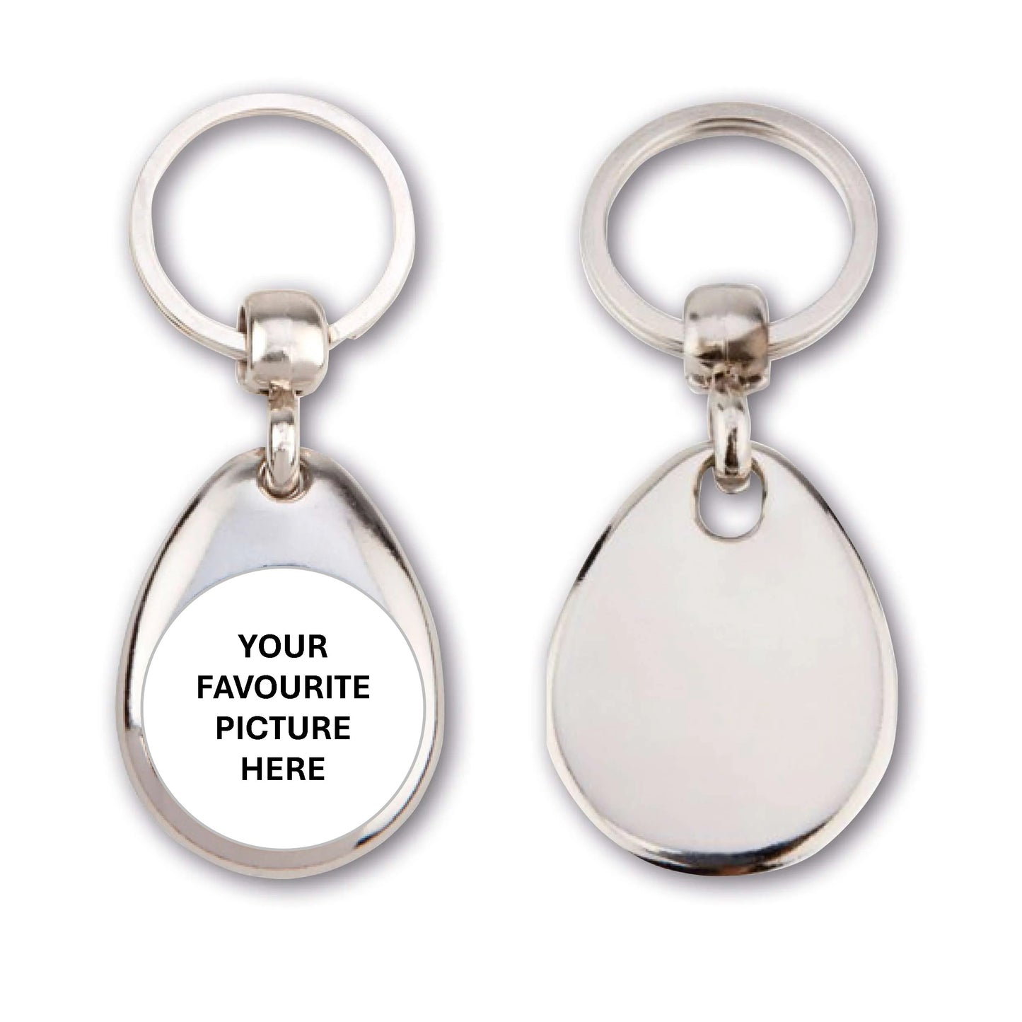 Capture the Moment: Custom Personalised Photo Keyring